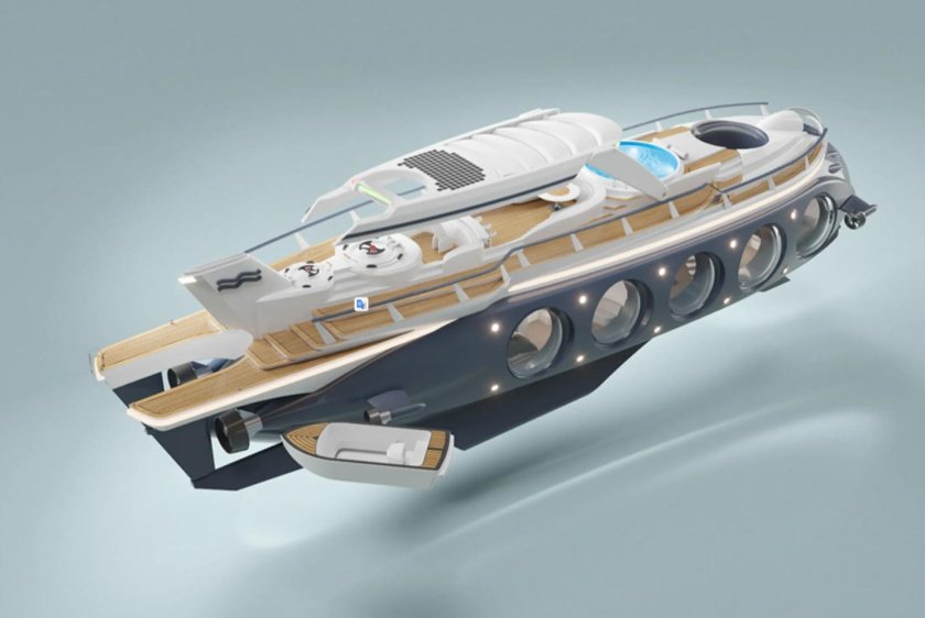 Яхта-субмарина Migaloo