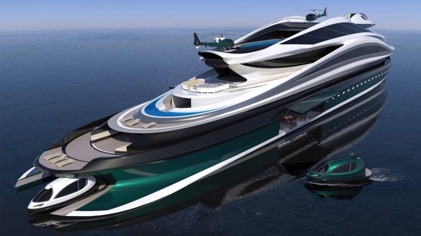 Avanguardia лебедь яхта