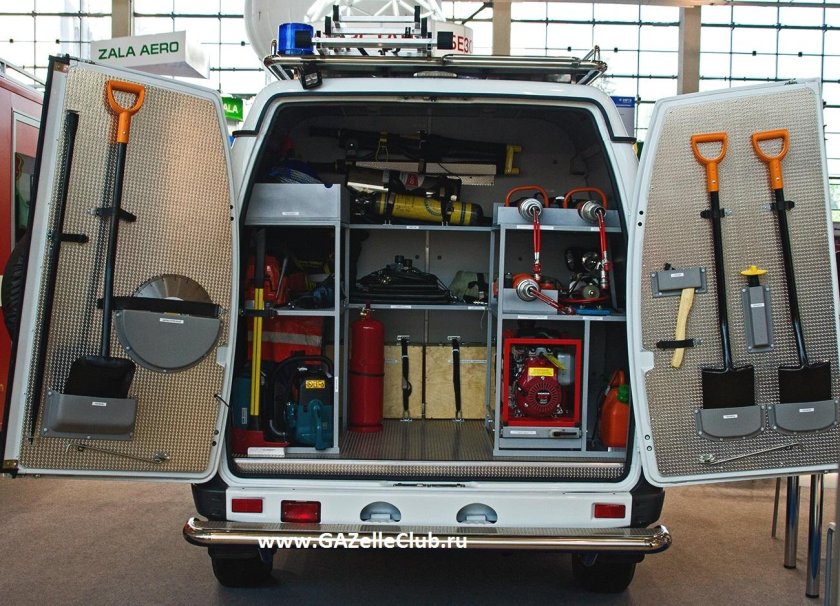 Аварийно-спасательный автомобиль на базе Соболь