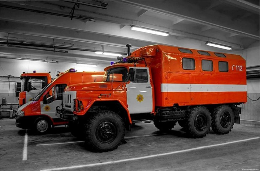 Пожарный автомобиль технической службы