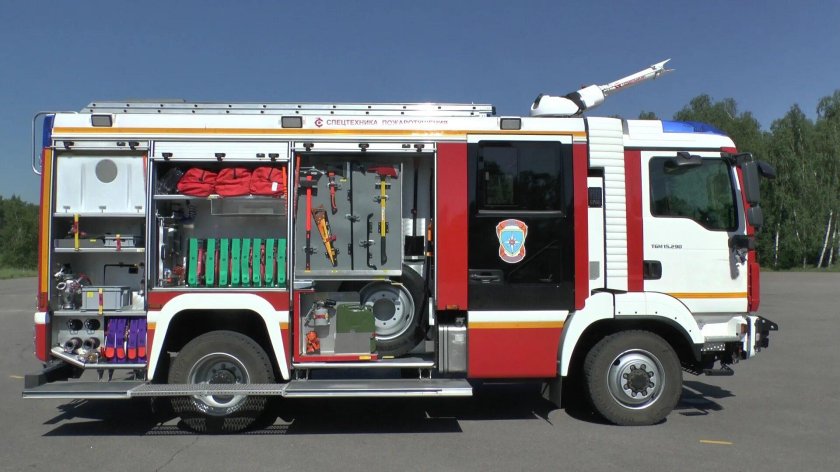 Автоцистерна пожарная АЦ 2,5-40 (Iveco ml120)