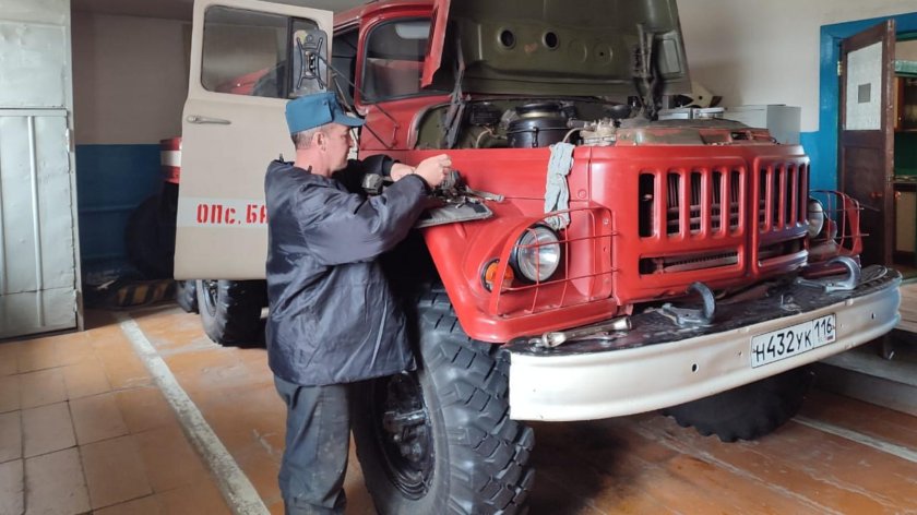 Техническое обслуживание пожарных автомобилей