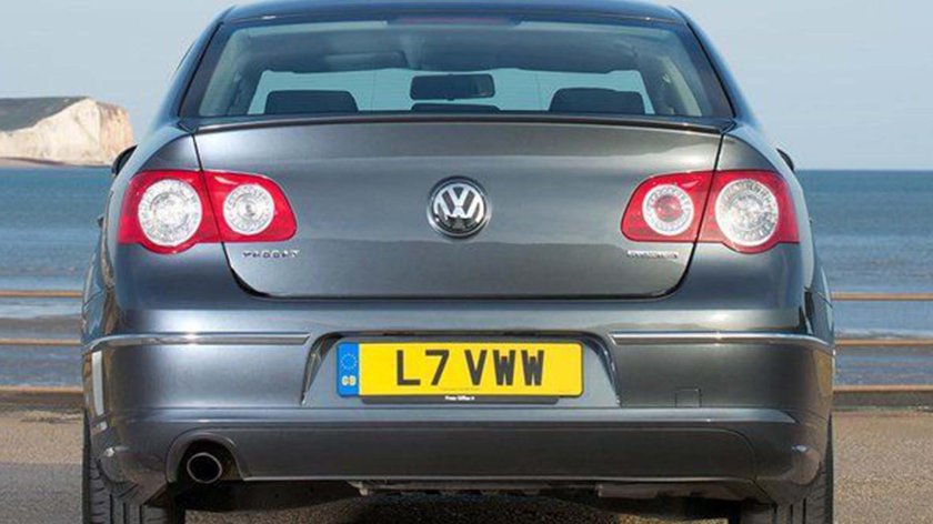 Фольксваген пассат вид сзади