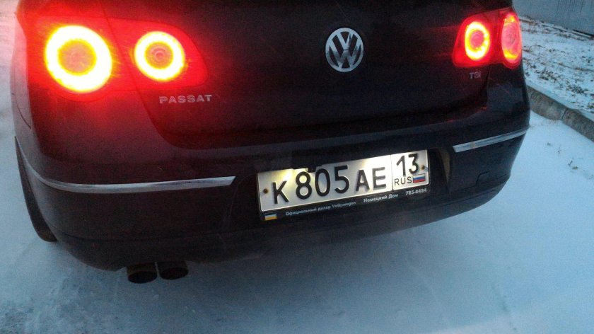 Камера заднего вида Volkswagen Passat b6