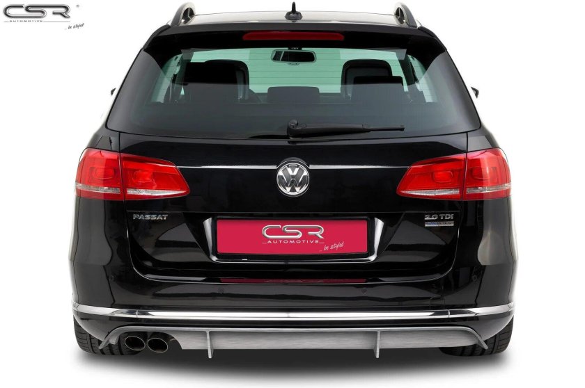 Задний диффузор Пассат б7