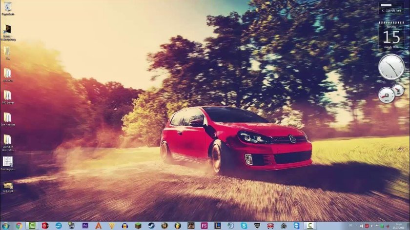 Автомобиль лето