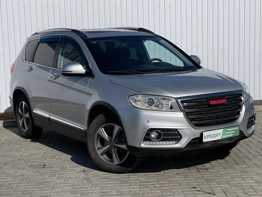 Серебристый Haval h6 i 1.5 at (143 л.с.) 4wd с пробегом