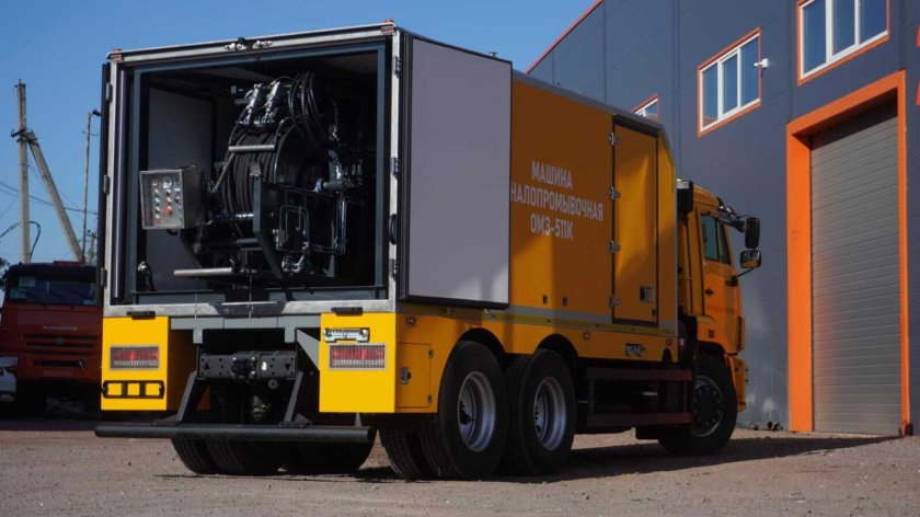 Каналопромывочная машина дкт-275