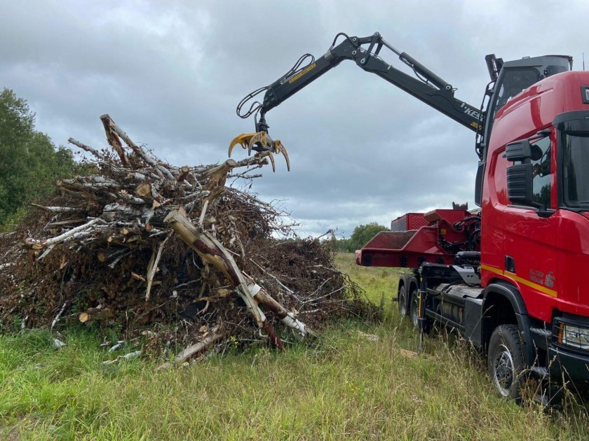 Щепорубительная машина
