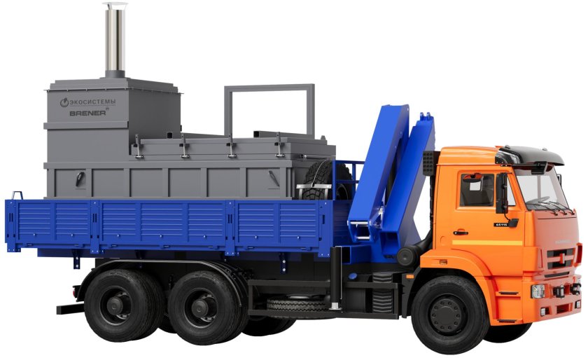 Камаз с кму