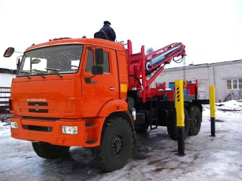 Бурильно крановая машина