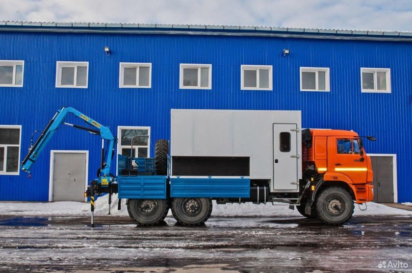 КАМАЗ 43118 ПАРМ С КМУ