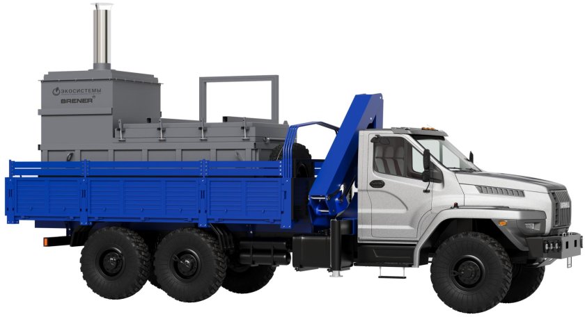 Инсинератор для сжигания отходов