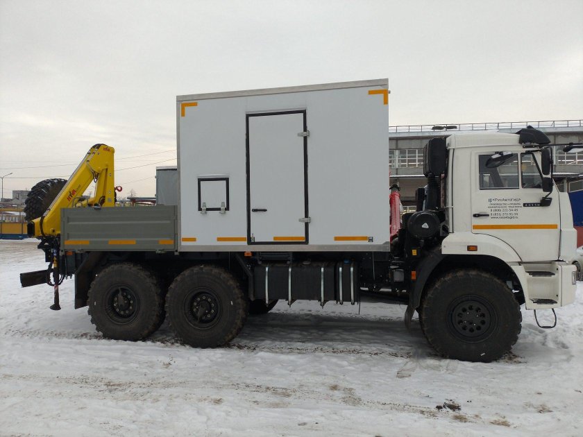 Мастерская ПАРМ на шасси КАМАЗ 43118