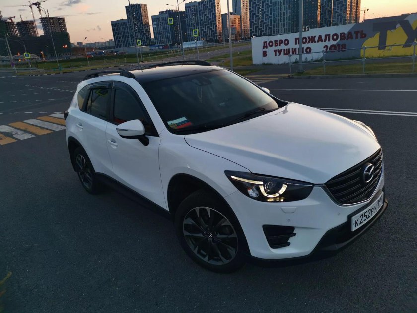Mazda CX-5 2015 белый