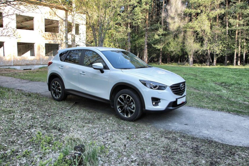 Мазда СХ-5 2016 белая