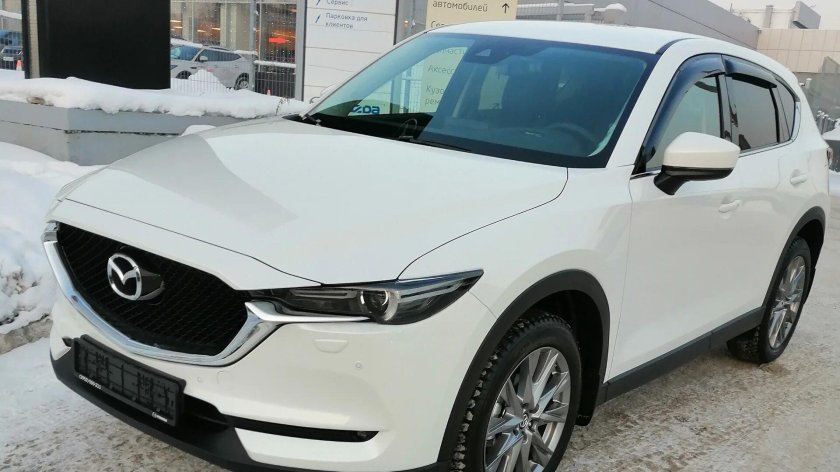 Mazda CX 5 белая