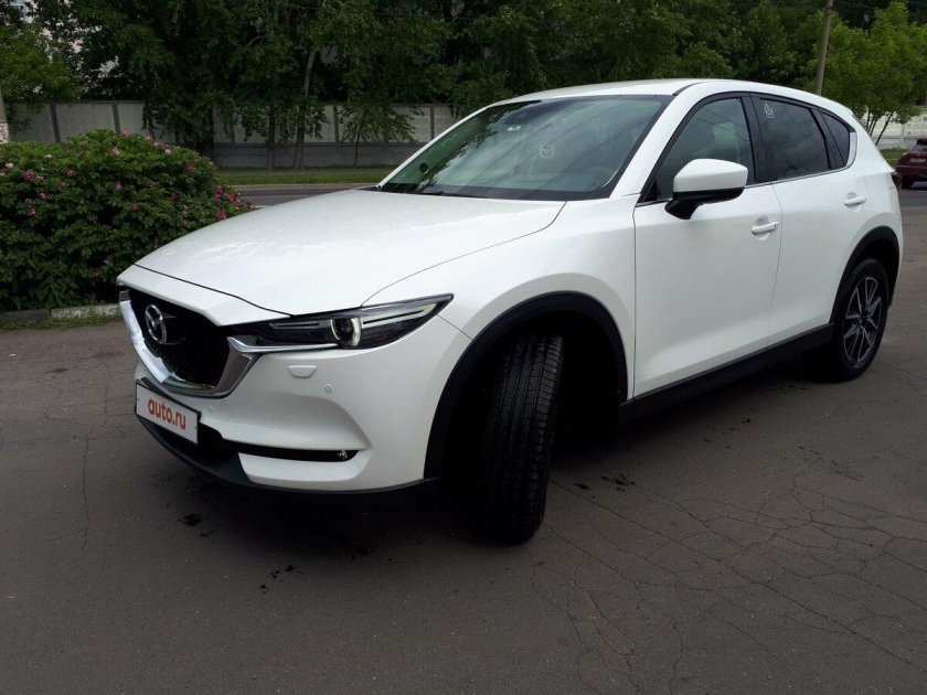 Mazda CX 5 белая