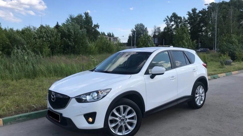 Mazda CX 5 белая