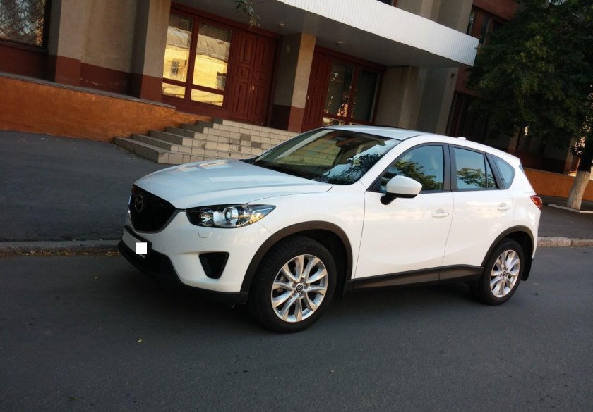 Mazda CX 5 белая