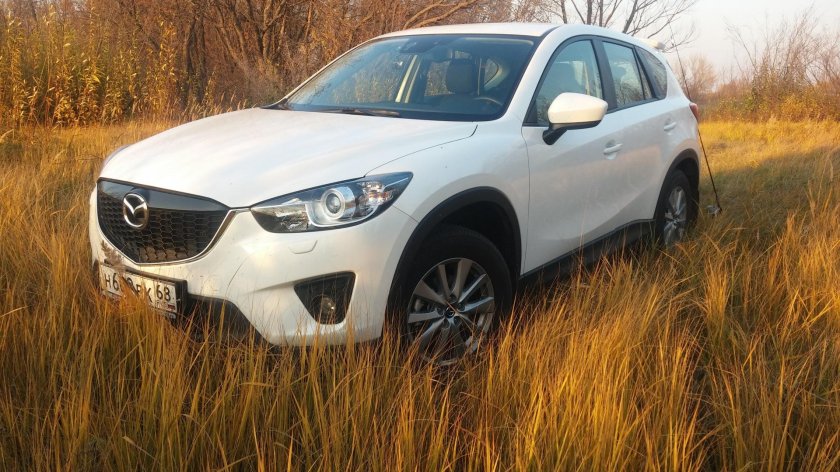 Mazda CX 5 белый перламутр