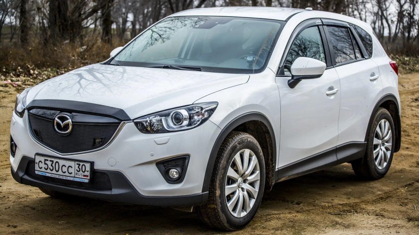 Mazda CX 5 белая