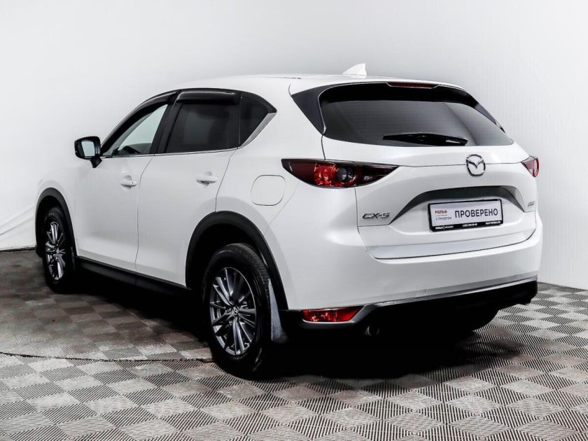 Mazda CX-5 2017 — 2022 II белый