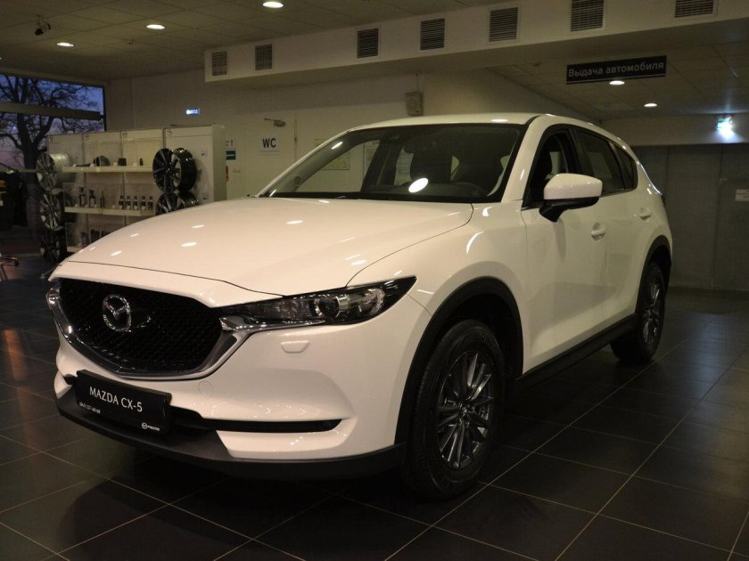 Mazda CX 5 белая