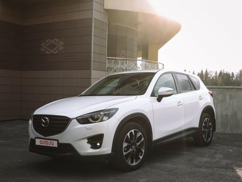 Мазда cx5 белая