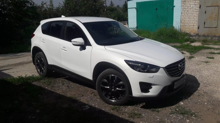 Mazda CX 5 белая