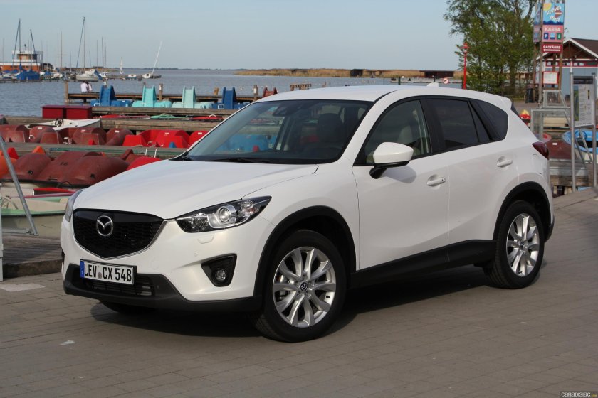 Mazda CX 5 белая