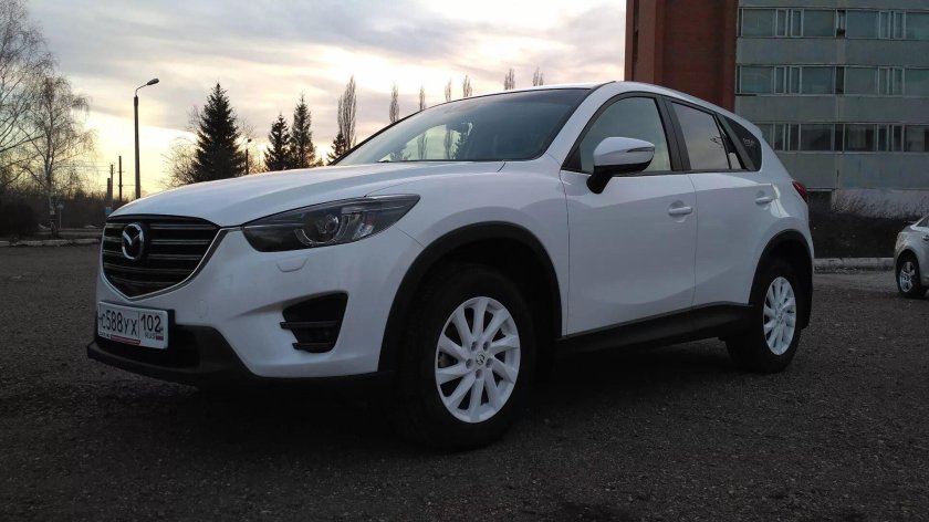 Мазда СХ 5 белая