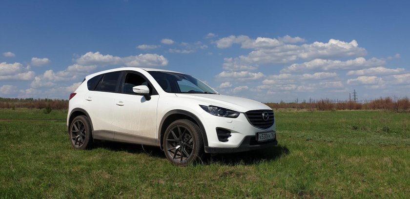 Mazda CX 5 белая