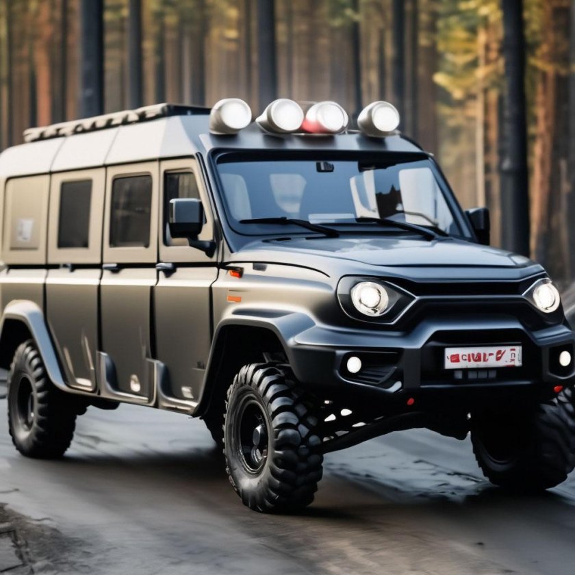 Новая уаз буханка