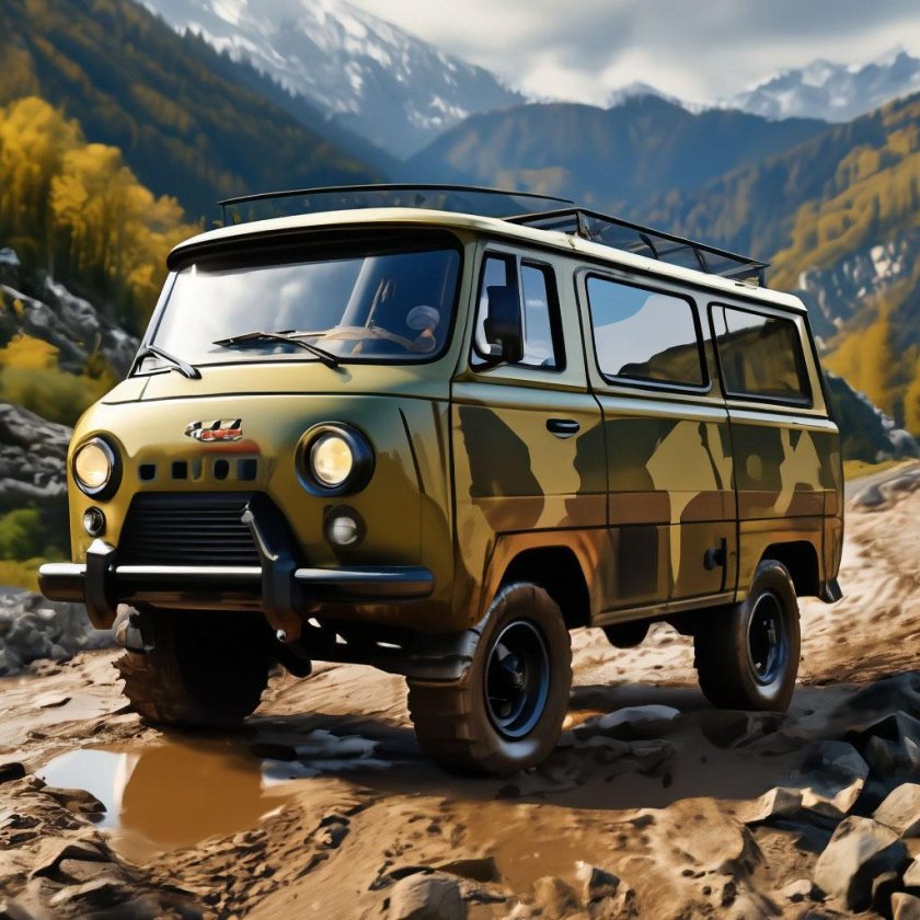 Автомобиль уаз буханка