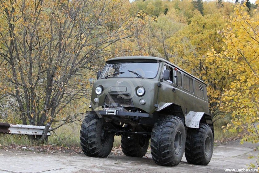 Вездеходы УАЗ Трэкол