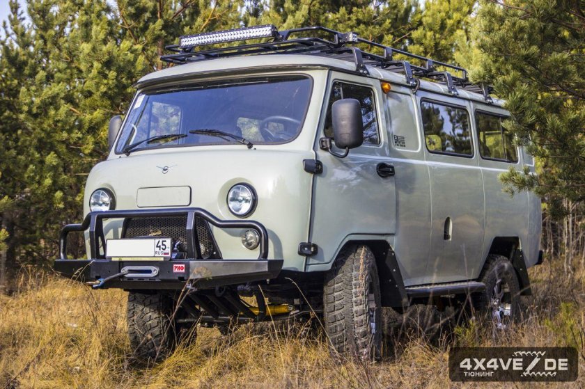 Внедорожная подготовка УАЗ Буханка