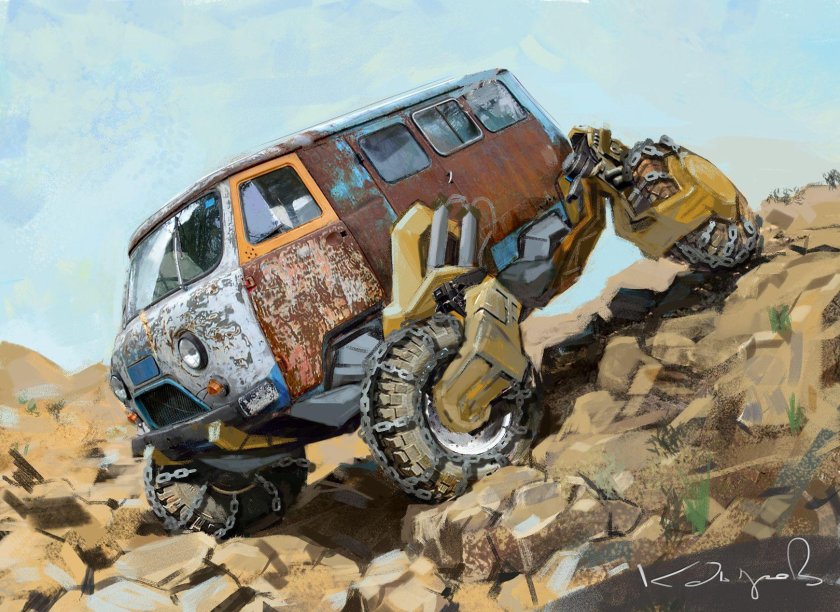 Художник Данияр Кдыров