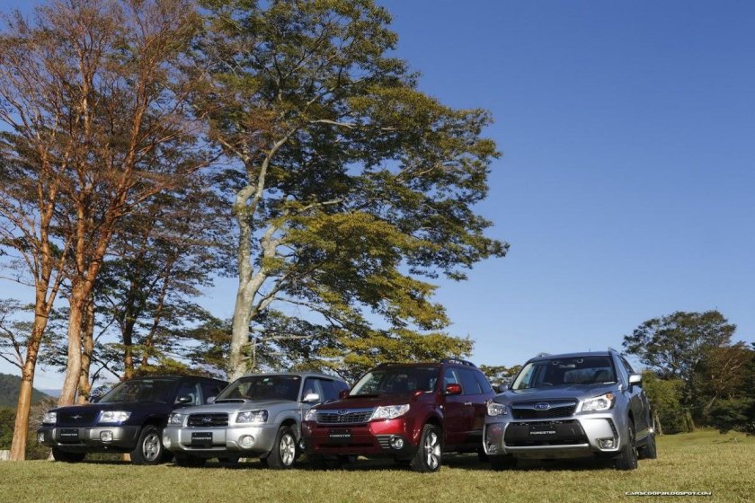 Subaru Forester поколения