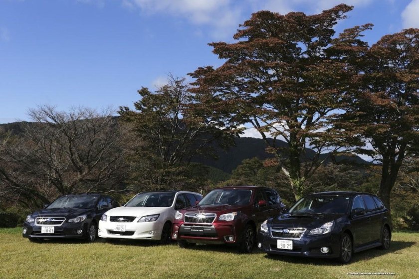 Subaru Forester Модельный ряд