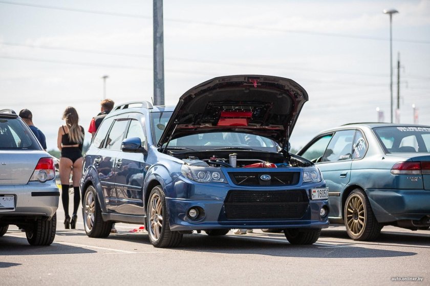 Дэу Нексия и Субару Импреза