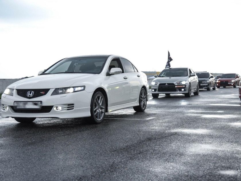 Honda Accord 7 Type s белый