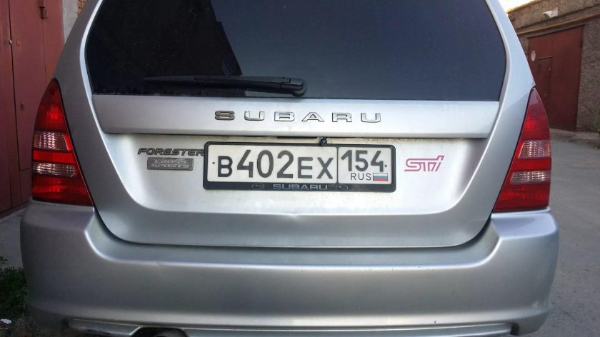 Subaru Forester камера заднего вида