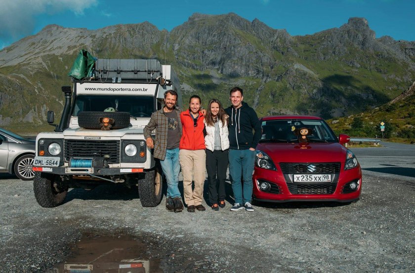 Машины автопутешественников