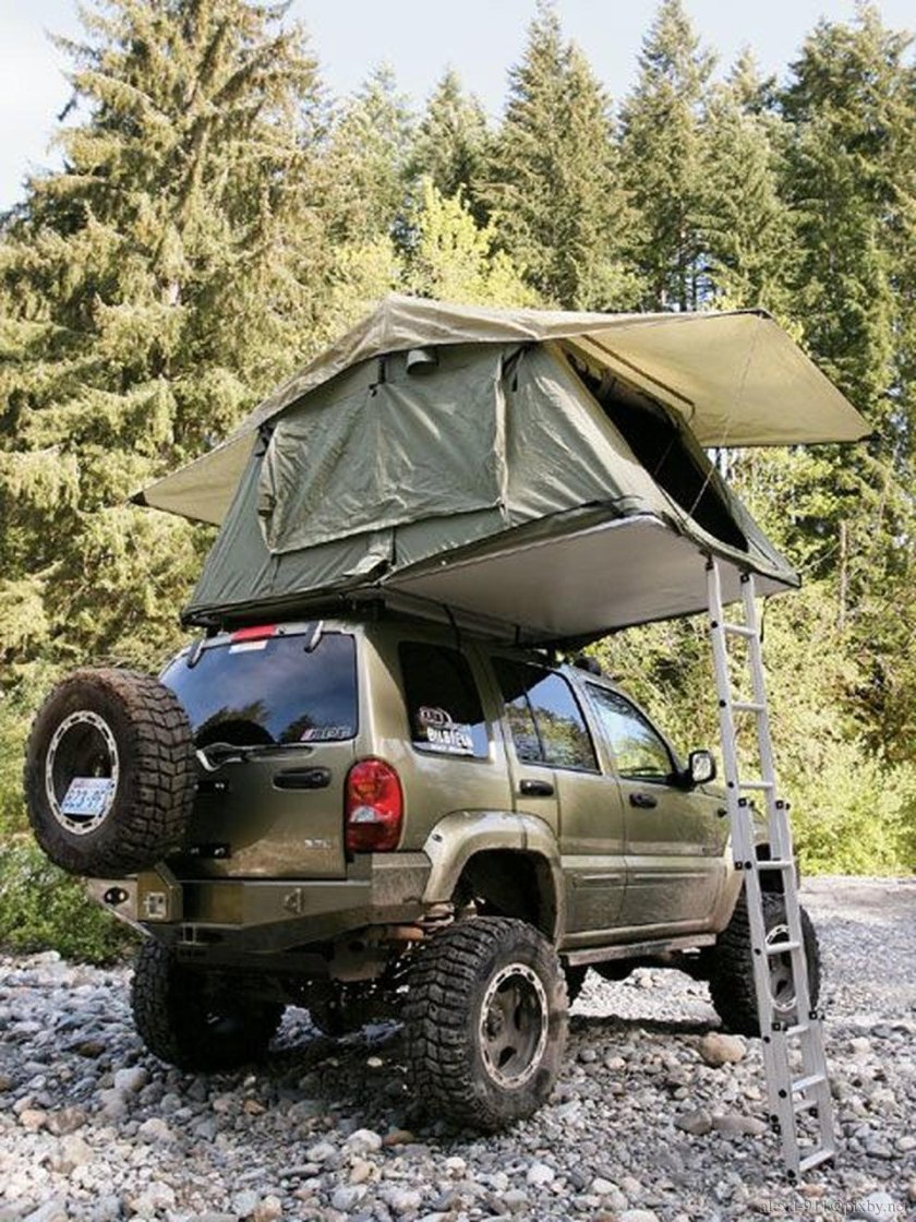 Палатка на крышу Паджеро 2