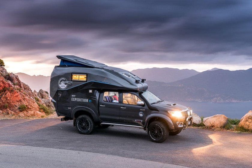 Toyota hilux expedition camper