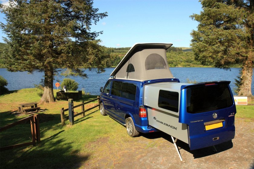 VW t5 Doubleback Camper