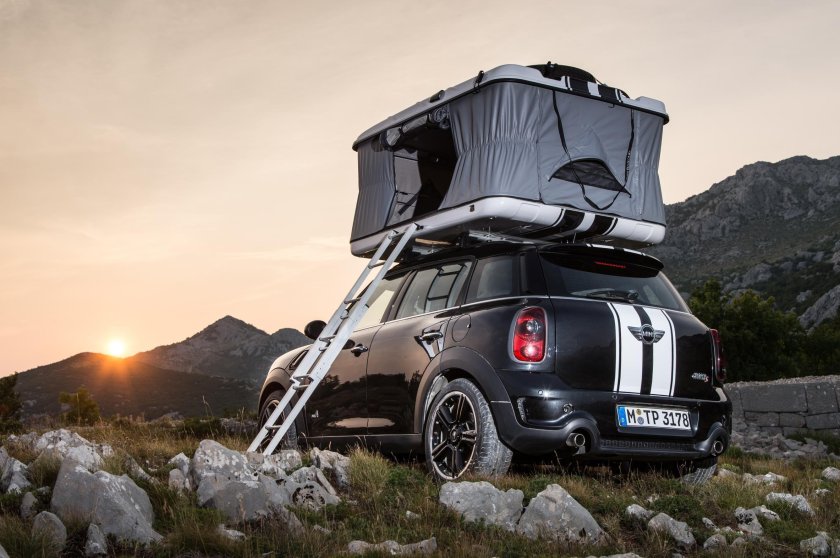 Mini Cooper Camper
