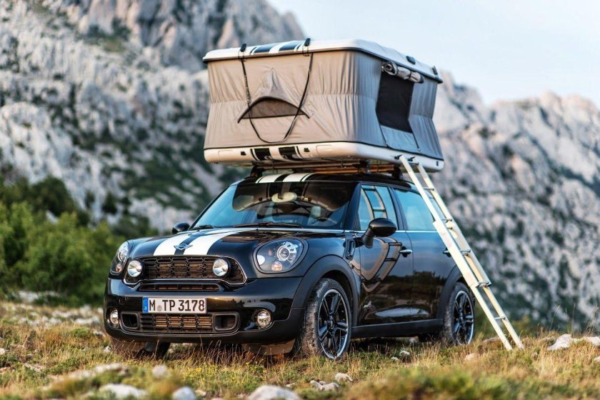Mini Cooper Camper