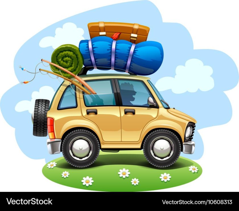 Автомобиль мультяшный